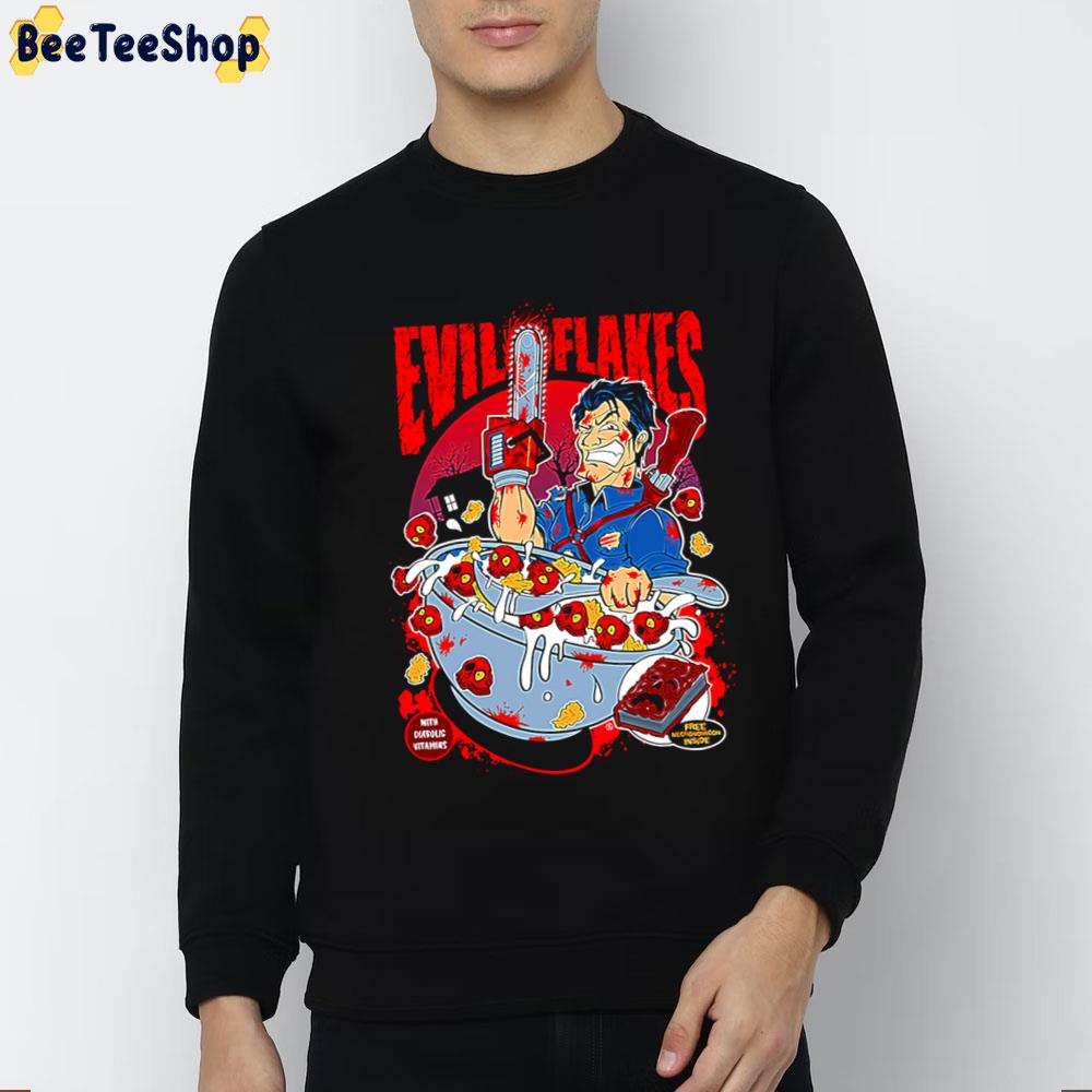 Evil Flakes Halloween Trending Unisex T-Shirt Evil Flakes Halloween Trending Unisex T-Shirt