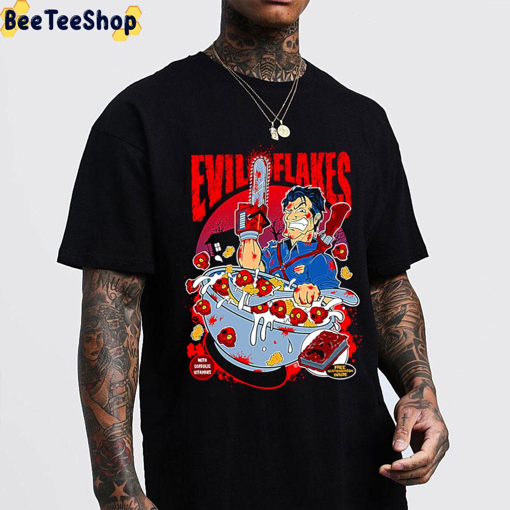 Evil Flakes Halloween Trending Unisex T-Shirt Evil Flakes Halloween Trending Unisex T-Shirt