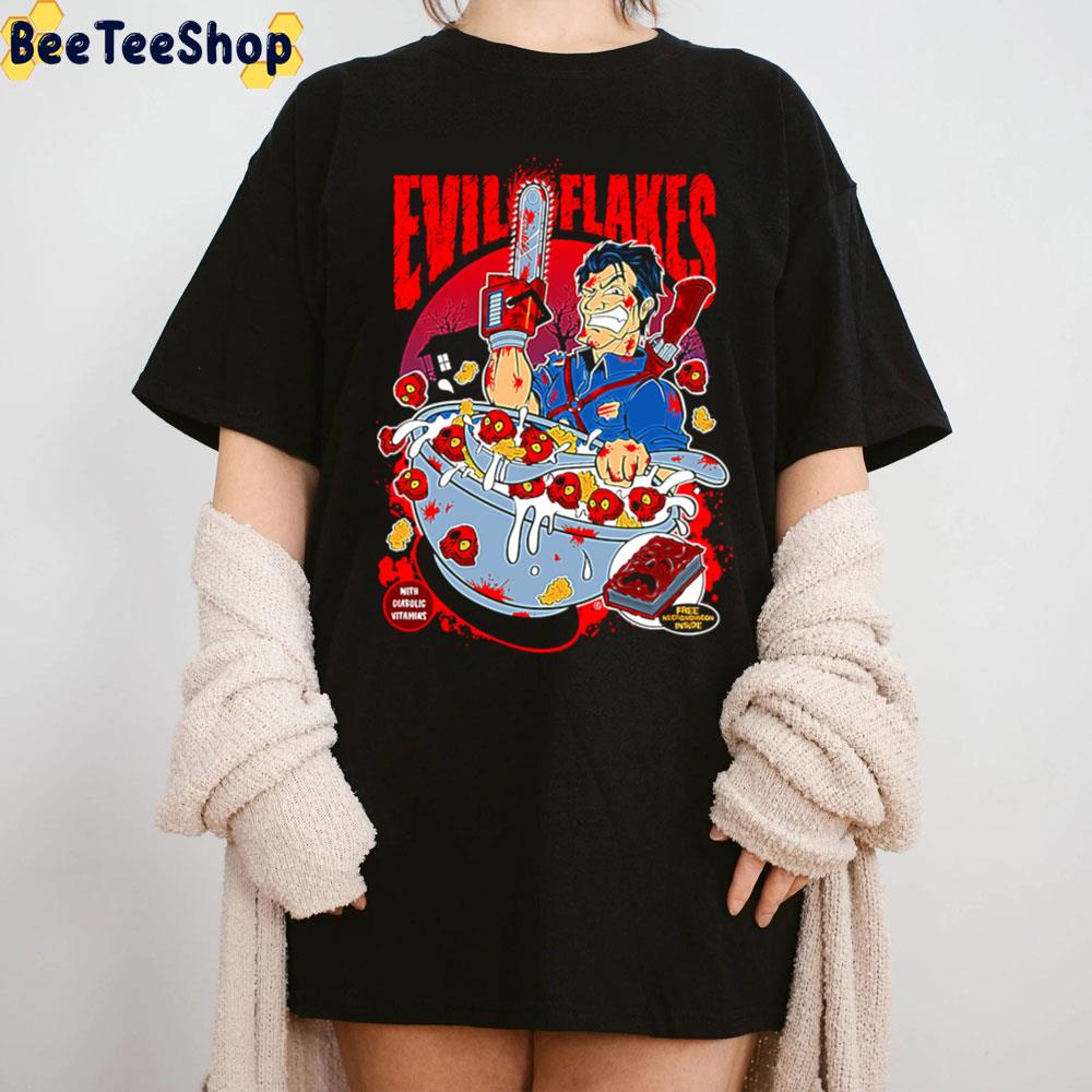Evil Flakes Halloween Trending Unisex T-Shirt Evil Flakes Halloween Trending Unisex T-Shirt