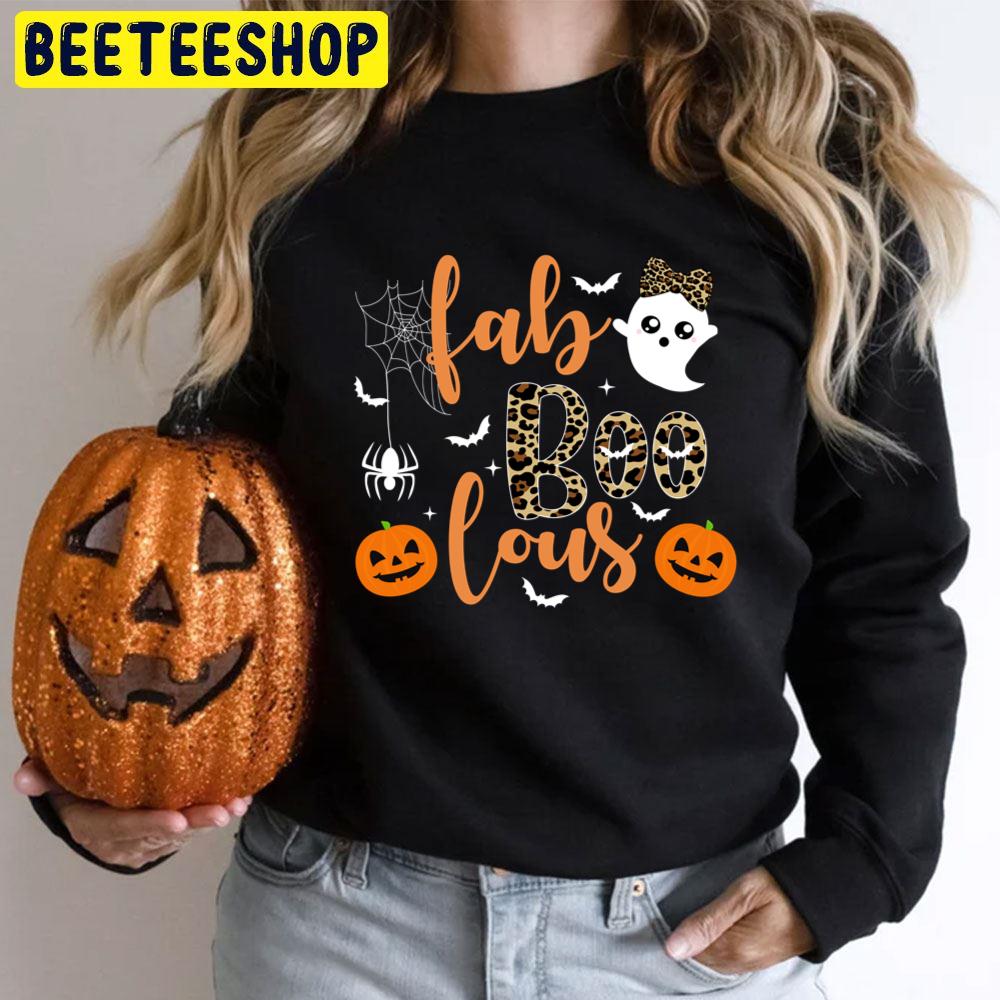 Faboolous Boo And Pumpkin Halloween Trending Unisex T-Shirt Faboolous Boo And Pumpkin Halloween Trending Unisex T-Shirt