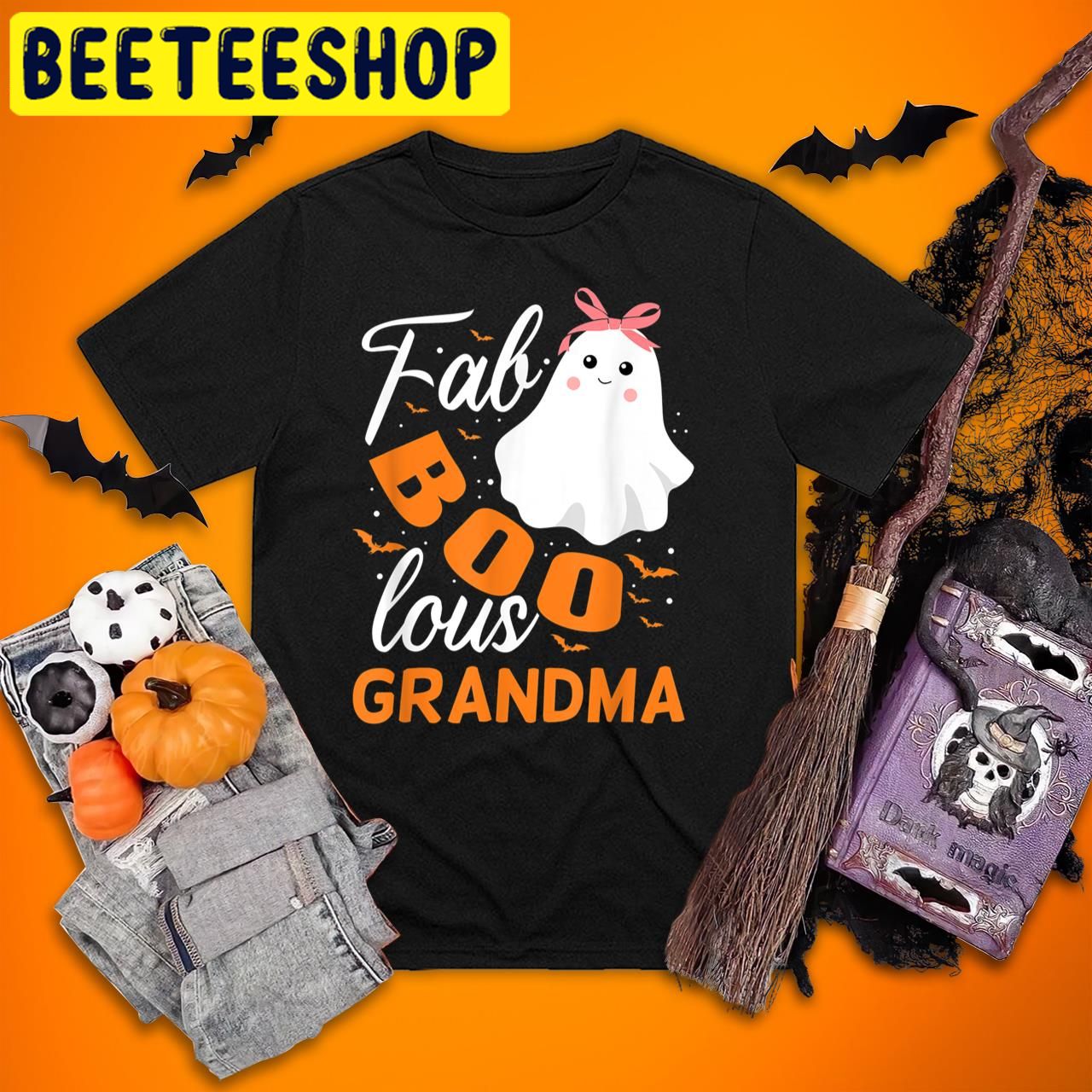 Fabulous Faboolous Ghost Grandma Halloween Trending Unisex T-Shirt Fabulous Faboolous Ghost Grandma Halloween Trending Unisex T-Shirt