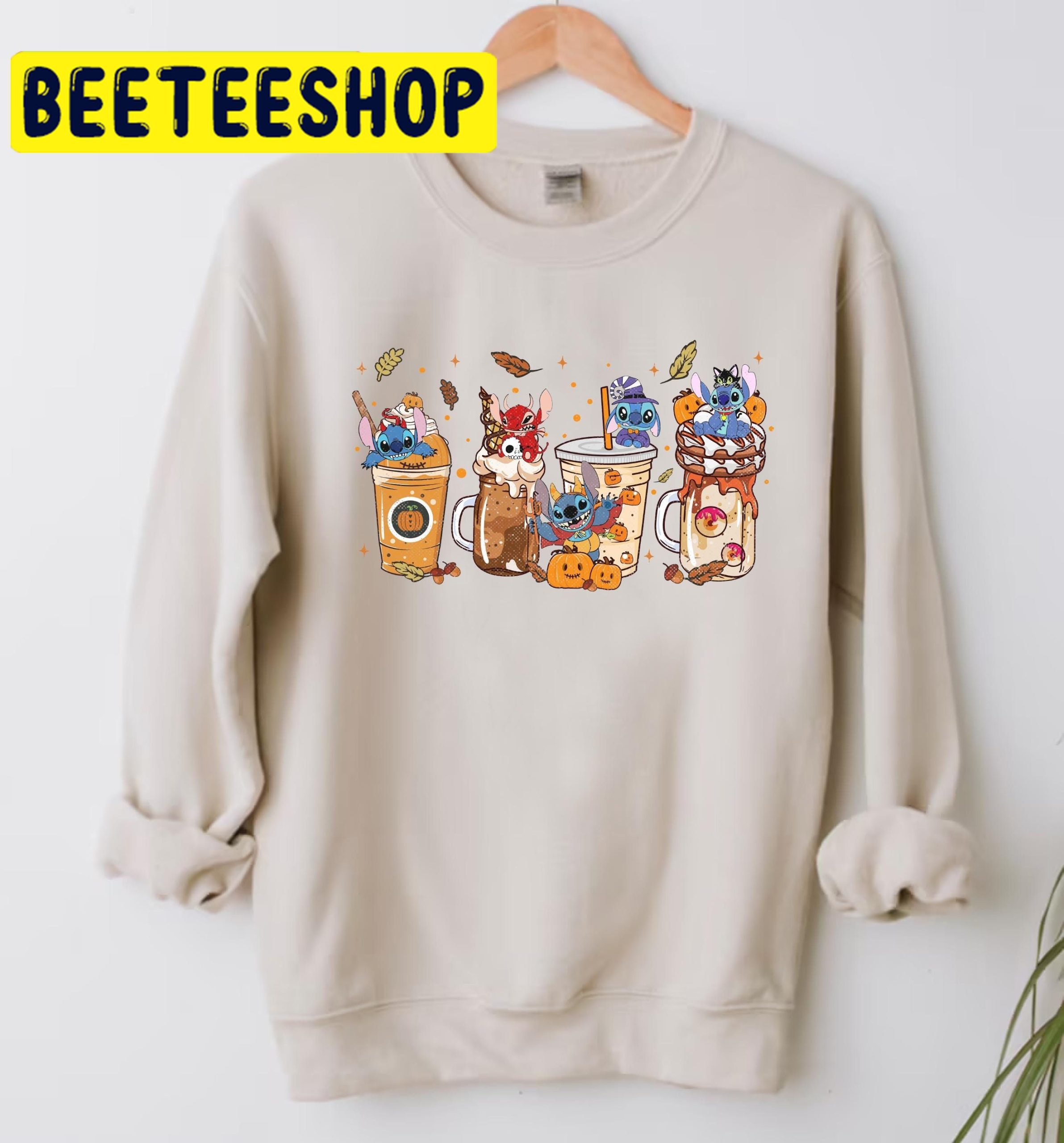 Fall Stitch Halloween Coffee Pumpkin HalloweenTrending Unisex Shirt Fall Stitch Halloween Coffee Pumpkin HalloweenTrending Unisex Shirt