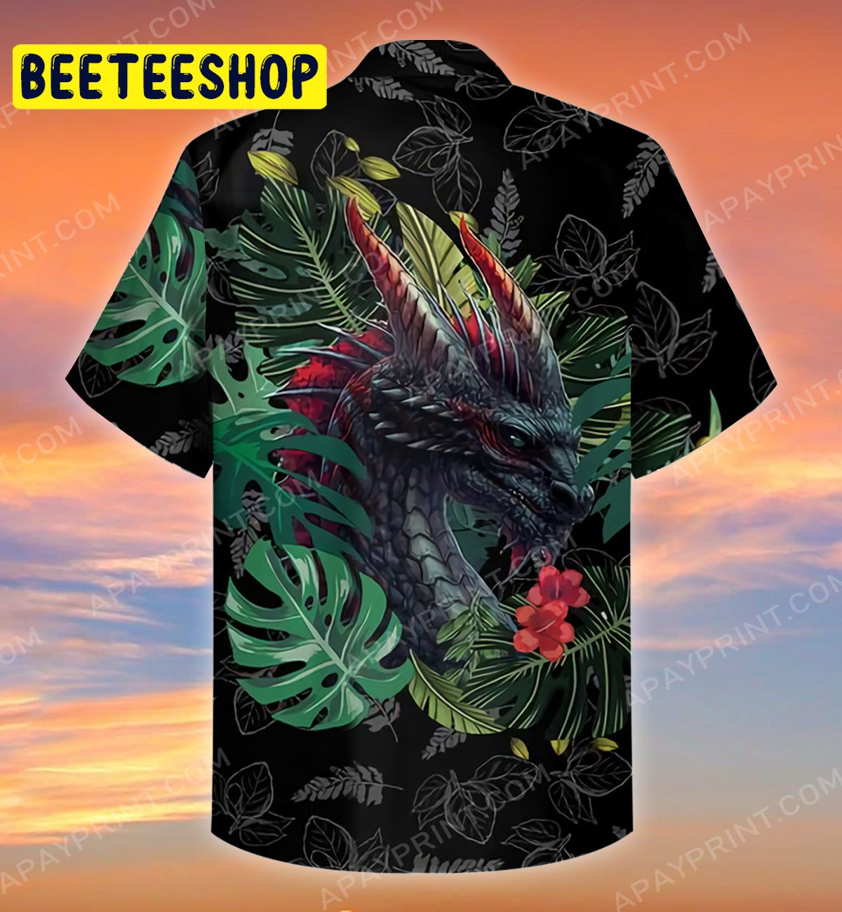 Fantasy Dragon Summer Tropical Trending Hawaiian Shirt Fantasy Dragon Summer Tropical Trending Hawaiian Shirt