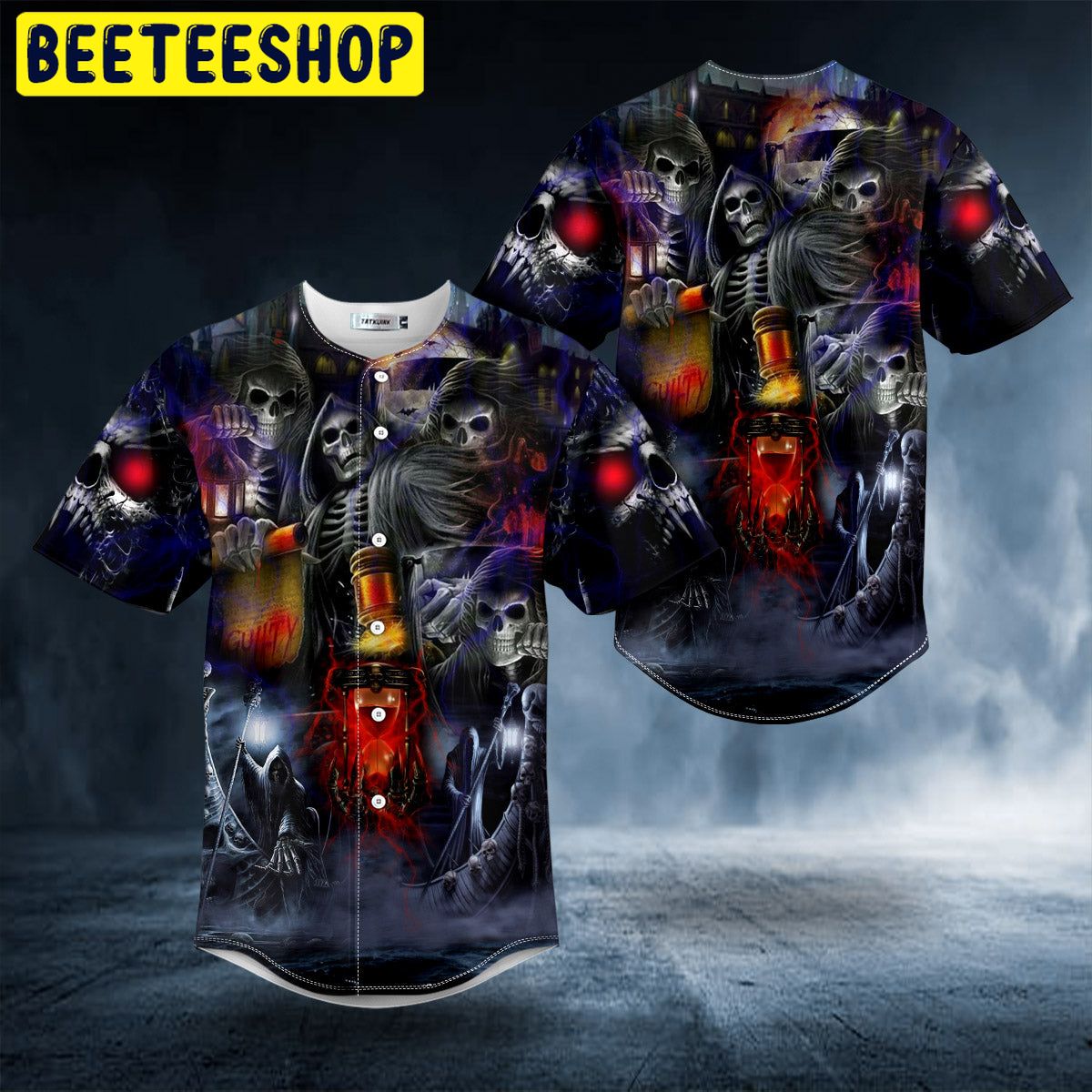 Fantasy Guilty Skull Trending Baseball Jersey Fantasy Guilty Skull Trending Baseball Jersey