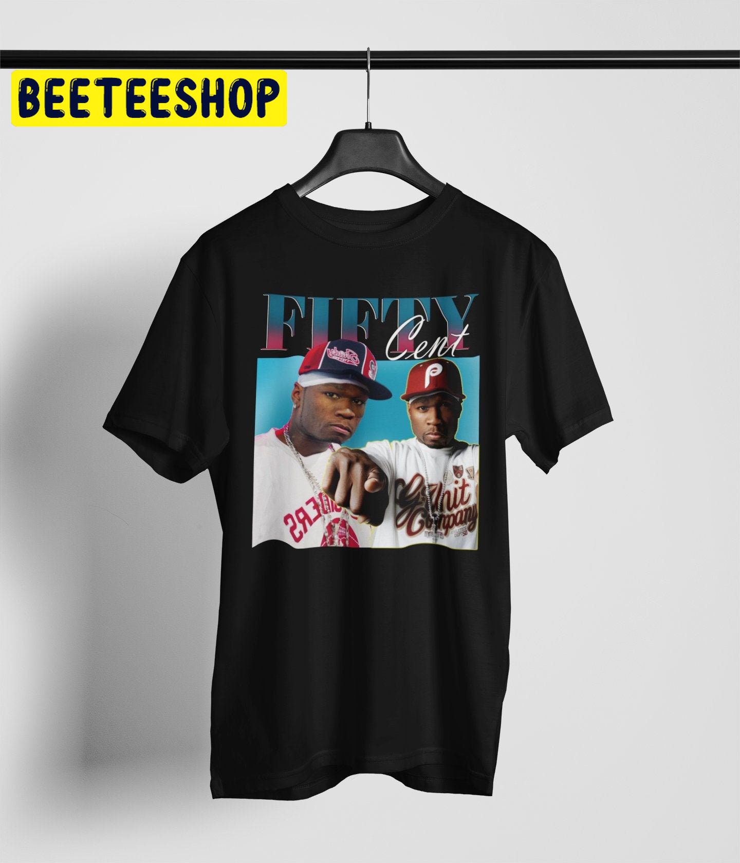 Fifty Cent Rapper Hip- Hop Vintage Trending Unisex T-Shirt Fifty Cent Rapper Hip- Hop Vintage Trending Unisex T-Shirt
