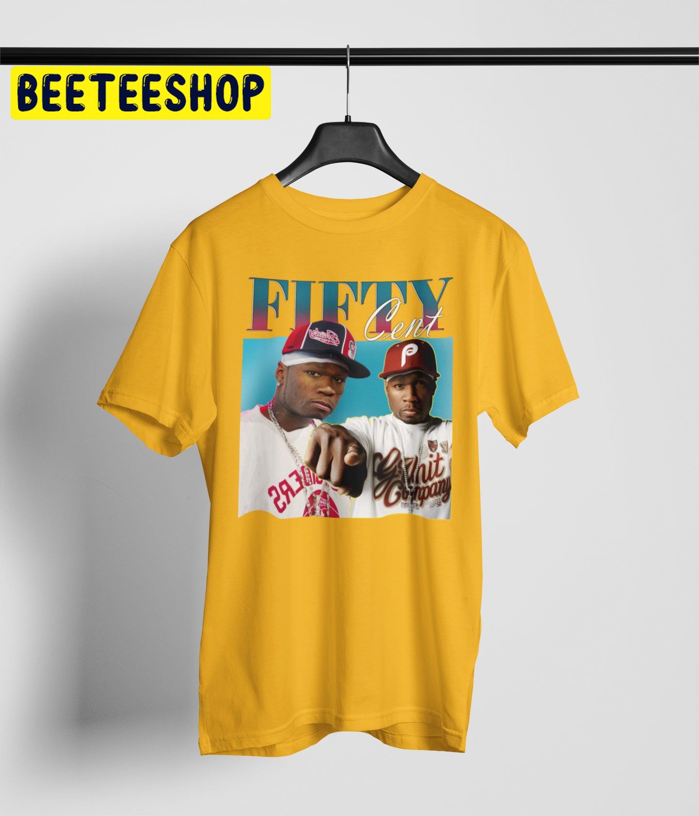 Fifty Cent Rapper Hip- Hop Vintage Trending Unisex T-Shirt Fifty Cent Rapper Hip- Hop Vintage Trending Unisex T-Shirt