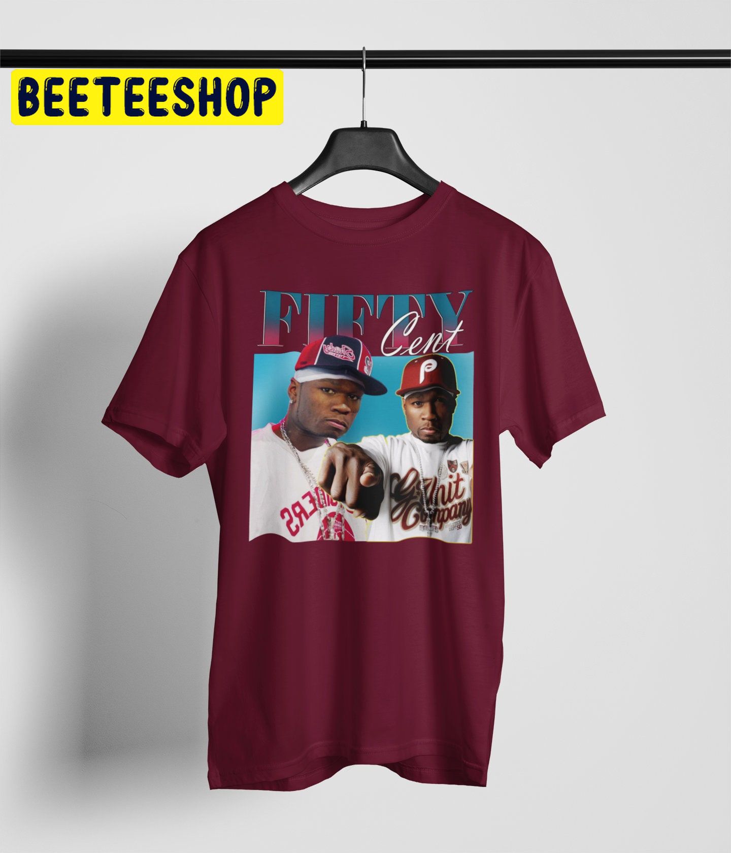 Fifty Cent Rapper Hip- Hop Vintage Trending Unisex T-Shirt Fifty Cent Rapper Hip- Hop Vintage Trending Unisex T-Shirt