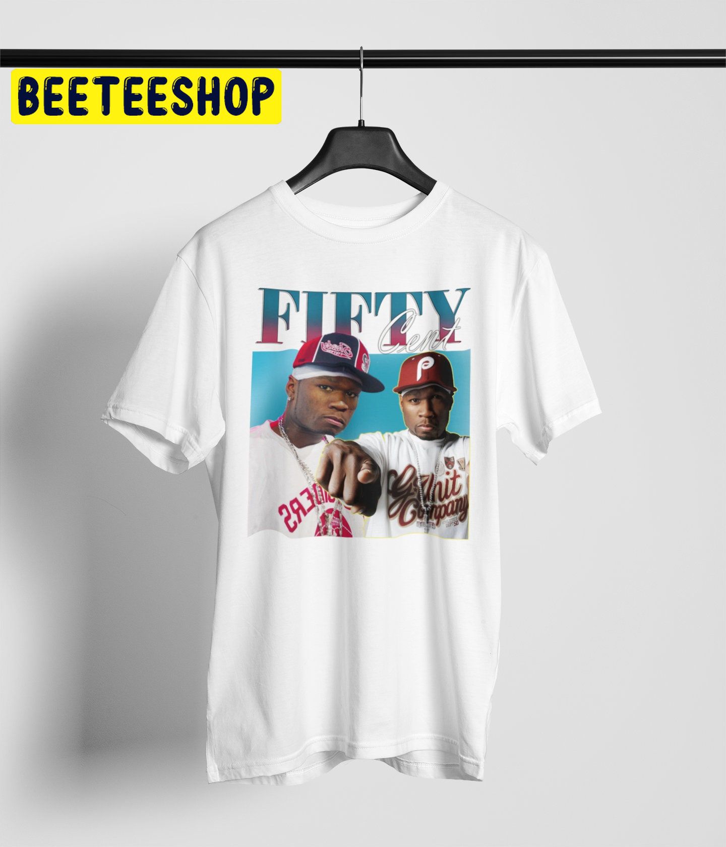 Fifty Cent Rapper Hip- Hop Vintage Trending Unisex T-Shirt Fifty Cent Rapper Hip- Hop Vintage Trending Unisex T-Shirt