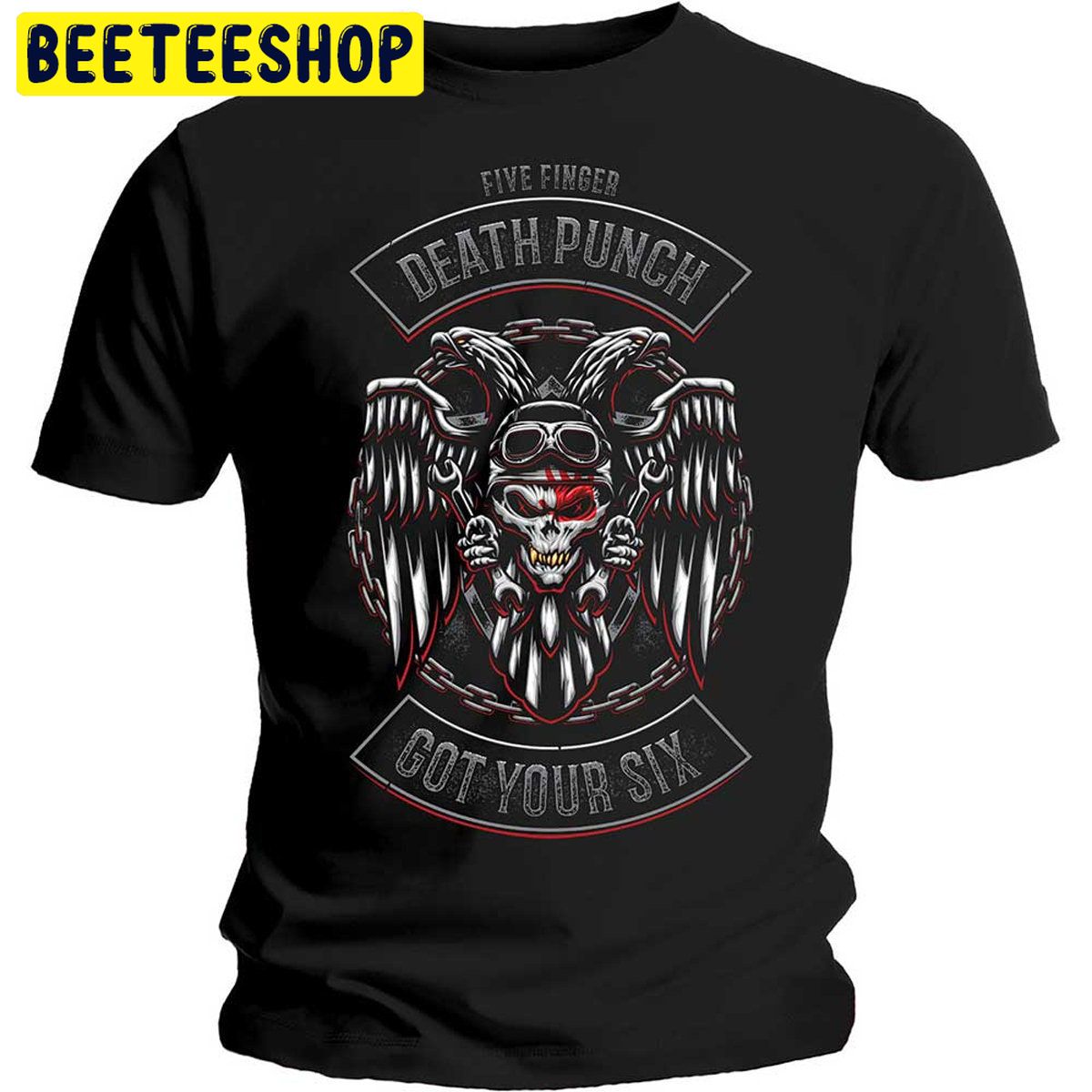 Five Finger Death Punch Got Your Six Trending Unisex Shirt Five Finger Death Punch Got Your Six Trending Unisex Shirt