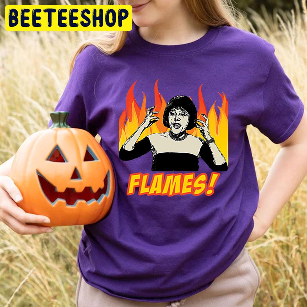 Flames On The Side Of My Face Clue 1985 Halloween Trending Unisex T-Shirt Flames On The Side Of My Face Clue 1985 Halloween Trending Unisex T-Shirt