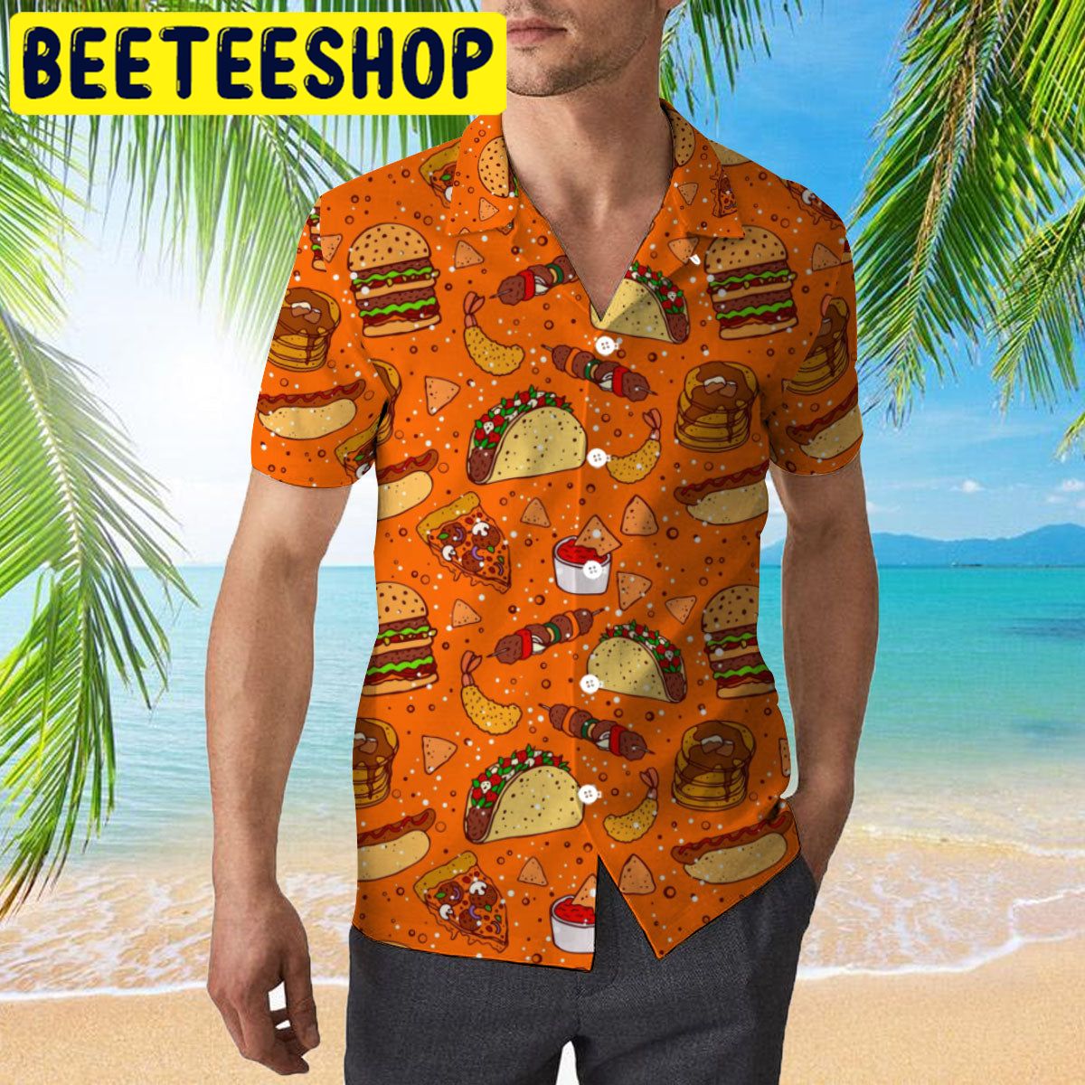 Food I Rub My Meat Hawaiian Shirt Food I Rub My Meat Hawaiian Shirt