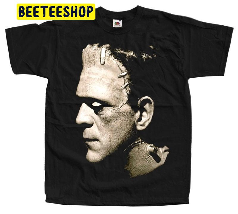 Frankenstein Horror Poster Happy Halloween Trending Unisex Shirt Frankenstein Horror Poster Happy Halloween Trending Unisex Shirt