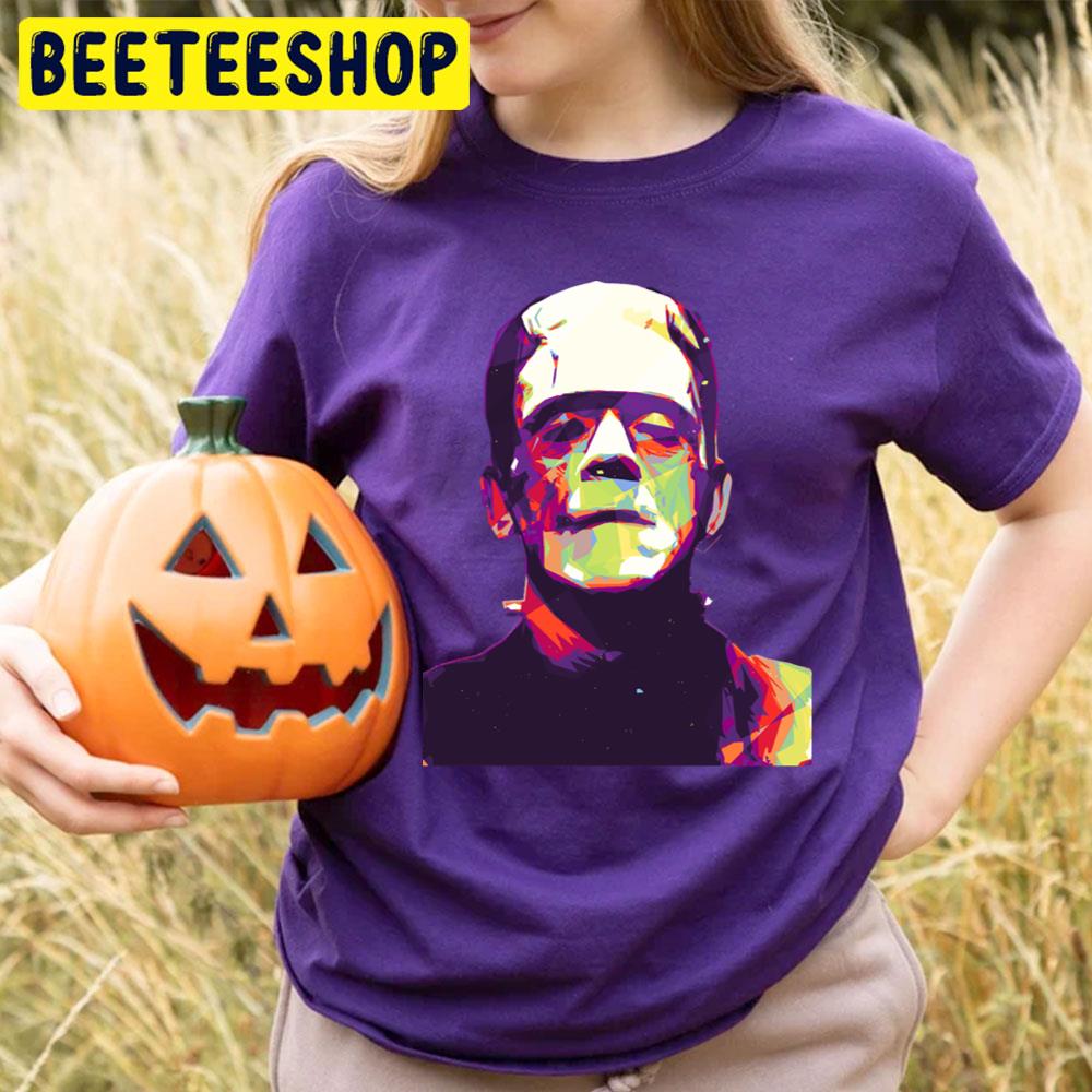 Frankenstein Pop Art Halloween Trending Unisex T-Shirt Frankenstein Pop Art Halloween Trending Unisex T-Shirt