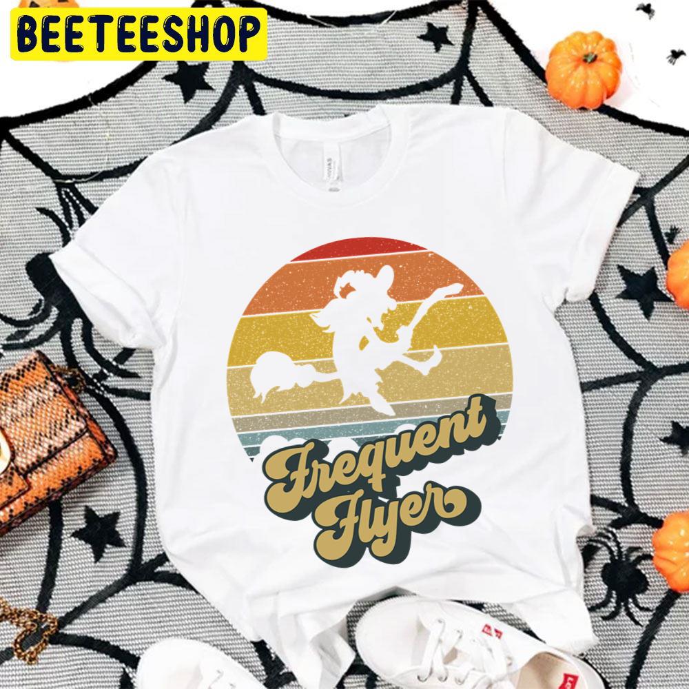 Frequent Flyer Witch Retro Halloween Trending Unisex T-Shirt Frequent Flyer Witch Retro Halloween Trending Unisex T-Shirt