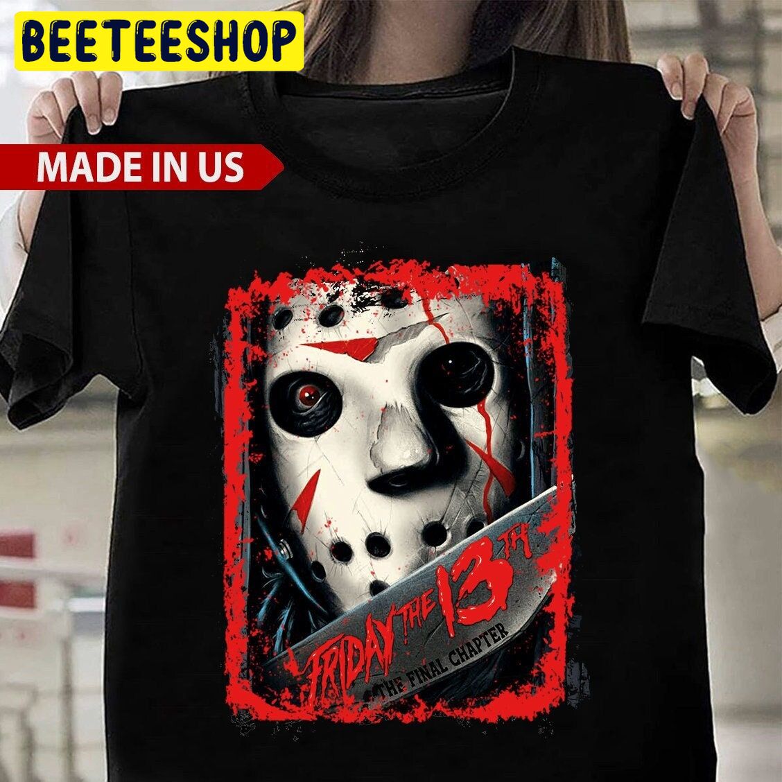 Friday The 13th Jason Voorhees Mask Horror Halloween Trending Unisex Shirt Friday The 13th Jason Voorhees Mask Horror Halloween Trending Unisex Shirt