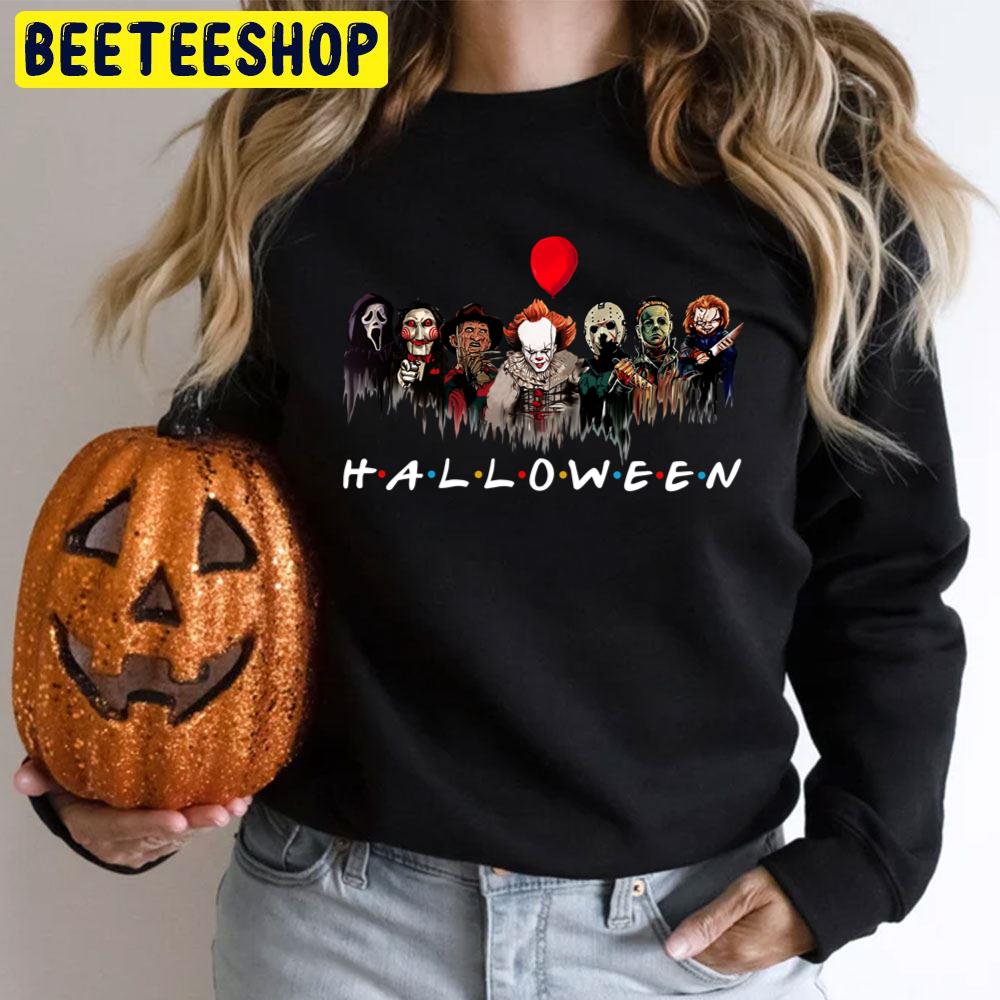Friends Halloween Horror Killer Trending Unisex T-Shirt Friends Halloween Horror Killer Trending Unisex T-Shirt