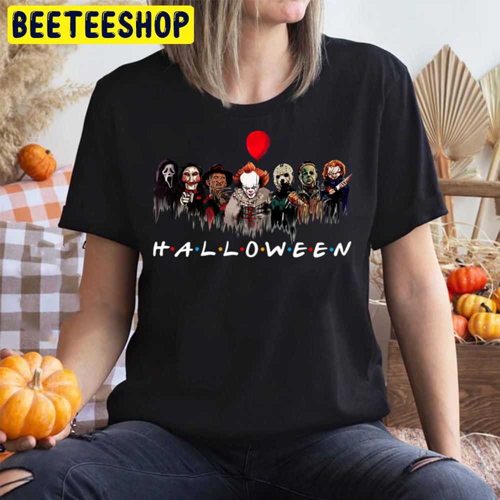 Friends Halloween Horror Killer Trending Unisex T-Shirt Friends Halloween Horror Killer Trending Unisex T-Shirt