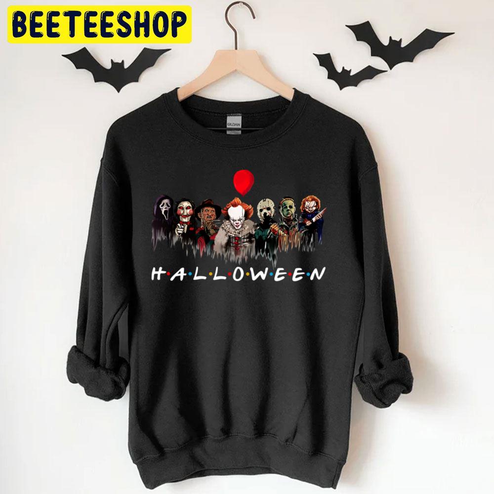 Friends Halloween Horror Killer Trending Unisex T-Shirt Friends Halloween Horror Killer Trending Unisex T-Shirt