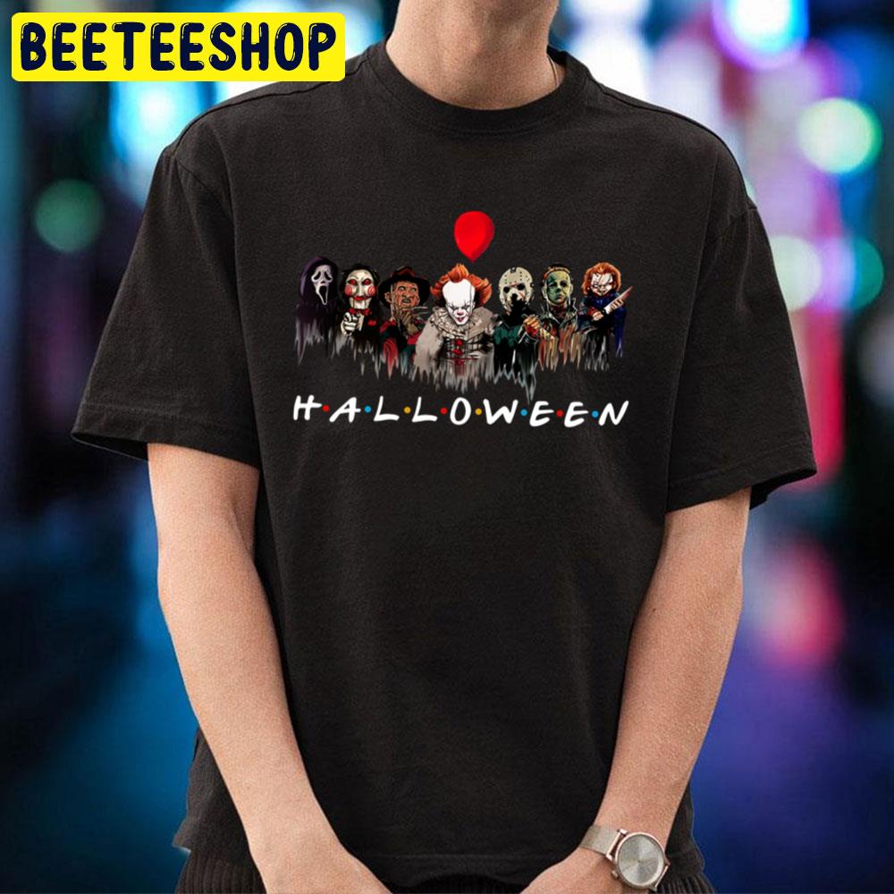 Friends Halloween Horror Killer Trending Unisex T-Shirt Friends Halloween Horror Killer Trending Unisex T-Shirt