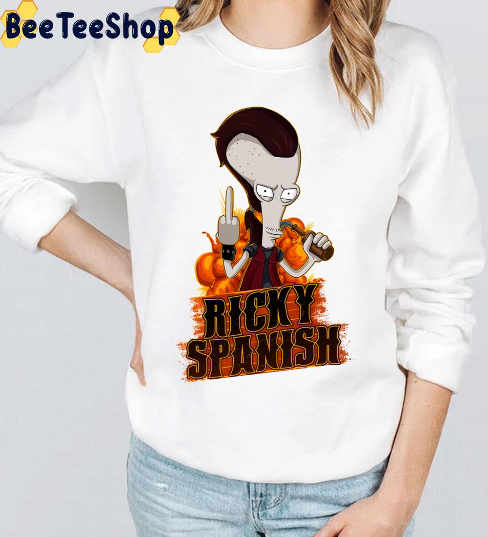 Fuck Ricky Spanish American Dad Trending Unisex T-Shirt Fuck Ricky Spanish American Dad Trending Unisex T-Shirt