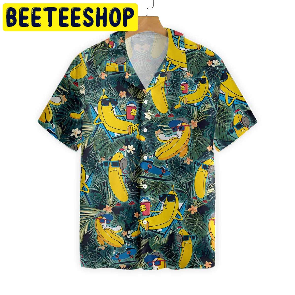 Funny Chill Tropical Banana Hawaiian Shirt Funny Chill Tropical Banana Hawaiian Shirt