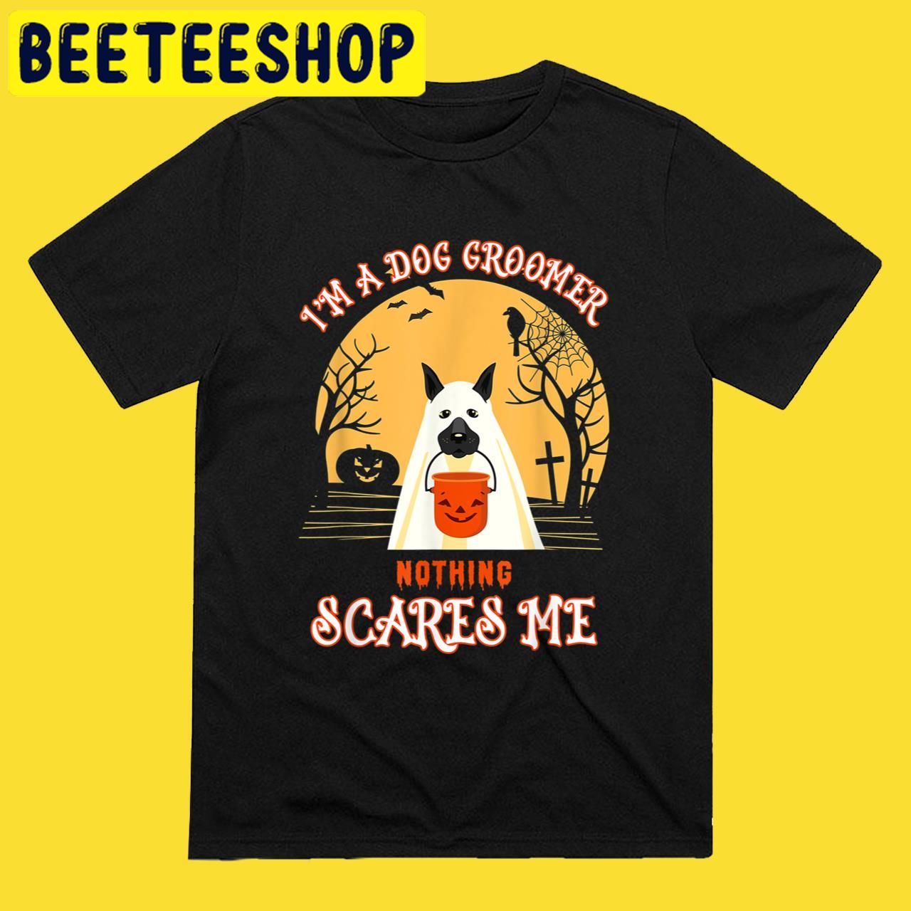 Funny Dog Groomer In 2022 Halloween Trending Unisex T-Shirt Funny Dog Groomer In 2022 Halloween Trending Unisex T-Shirt