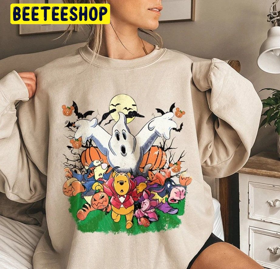 Funny Ghost Winnie The Pooh Halloween Trending Unisex Shirt Funny Ghost Winnie The Pooh Halloween Trending Unisex Shirt