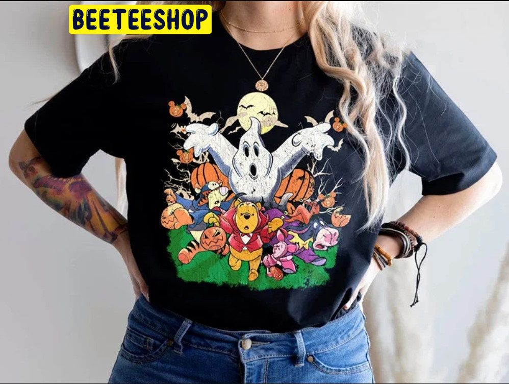 Funny Ghost Winnie The Pooh Halloween Trending Unisex Shirt Funny Ghost Winnie The Pooh Halloween Trending Unisex Shirt