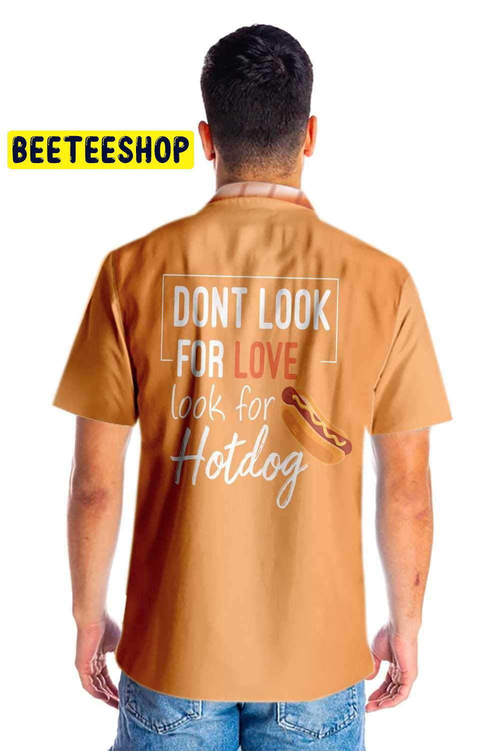 Funny Hot Dog Trending Hawaiian Shirt Funny Hot Dog Trending Hawaiian Shirt
