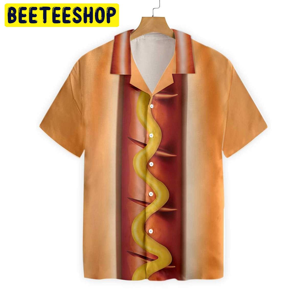 Funny Hot Dog Trending Hawaiian Shirt Funny Hot Dog Trending Hawaiian Shirt