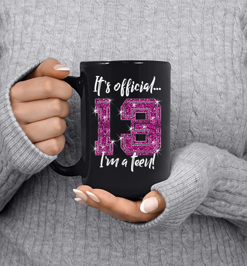 Funny Official 13th Birthday For Ns Mug Funny Official 13th Birthday For Ns Mug