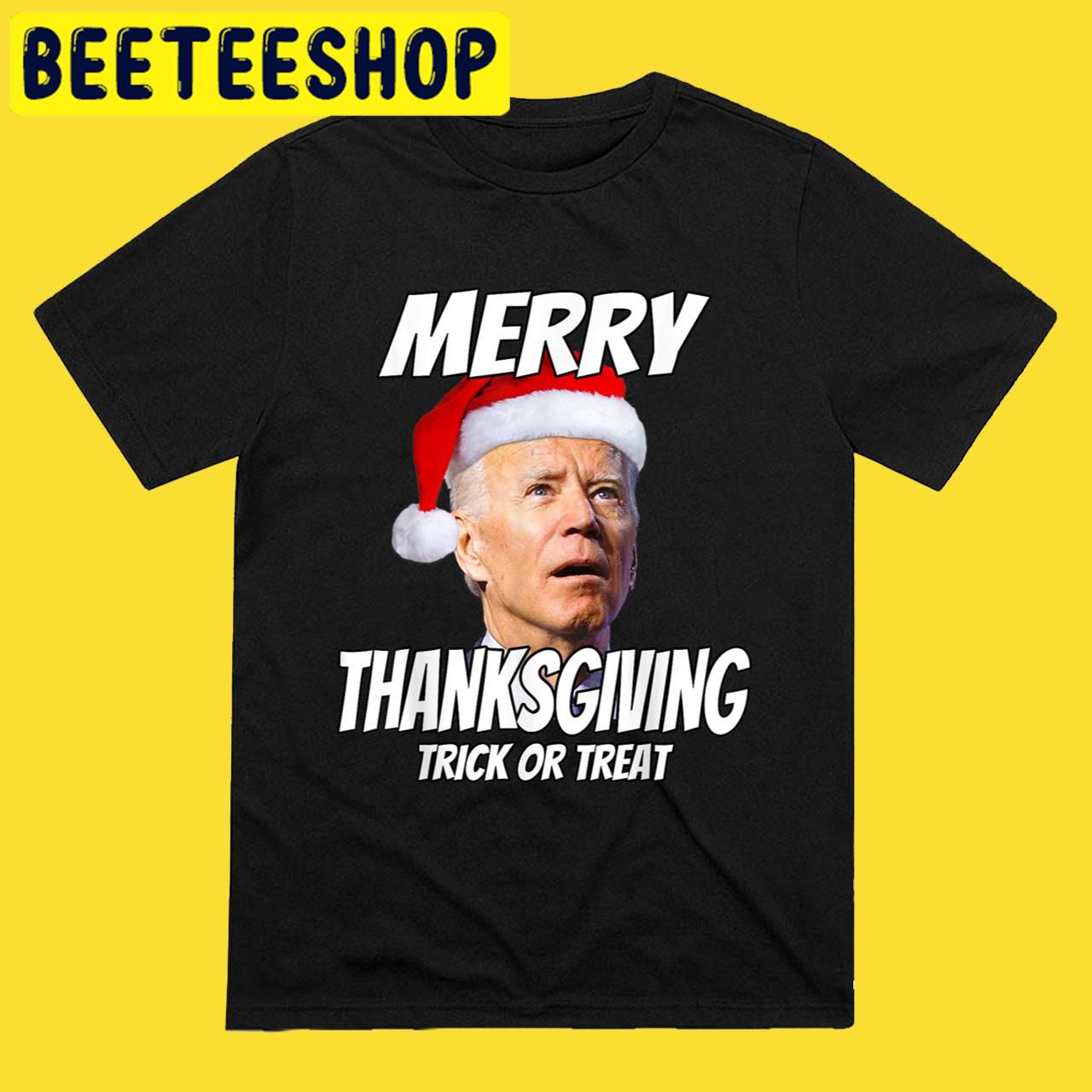 Funny Thanksgiving Funny Joe Biden Merry In 2022 Halloween Trending Unisex T-Shirt Funny Thanksgiving Funny Joe Biden Merry In 2022 Halloween Trending Unisex T-Shirt