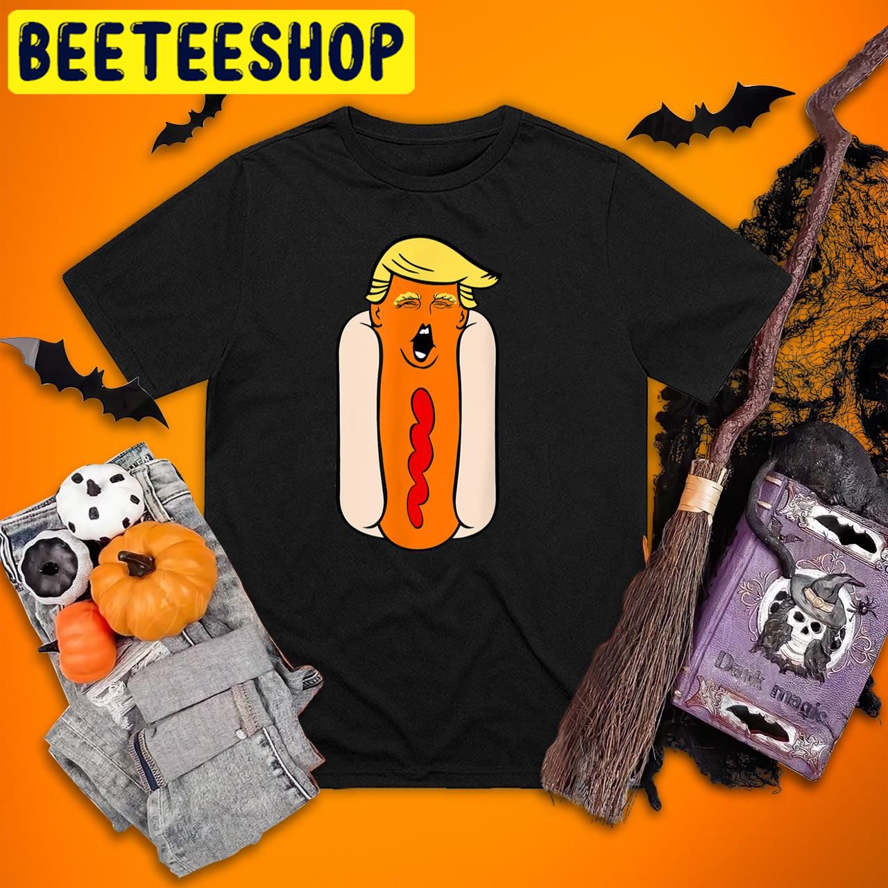 Funny Trumps Weiner Hot Dog Head Biden Costume Halloween Trending Unisex T-Shirt Funny Trumps Weiner Hot Dog Head Biden Costume Halloween Trending Unisex T-Shirt