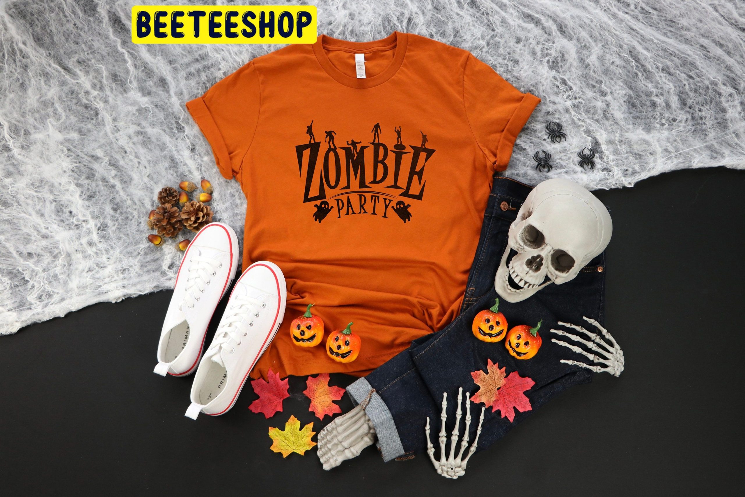 Funny Zombies Party Halloween Trending Unisex Shirt Funny Zombies Party Halloween Trending Unisex Shirt