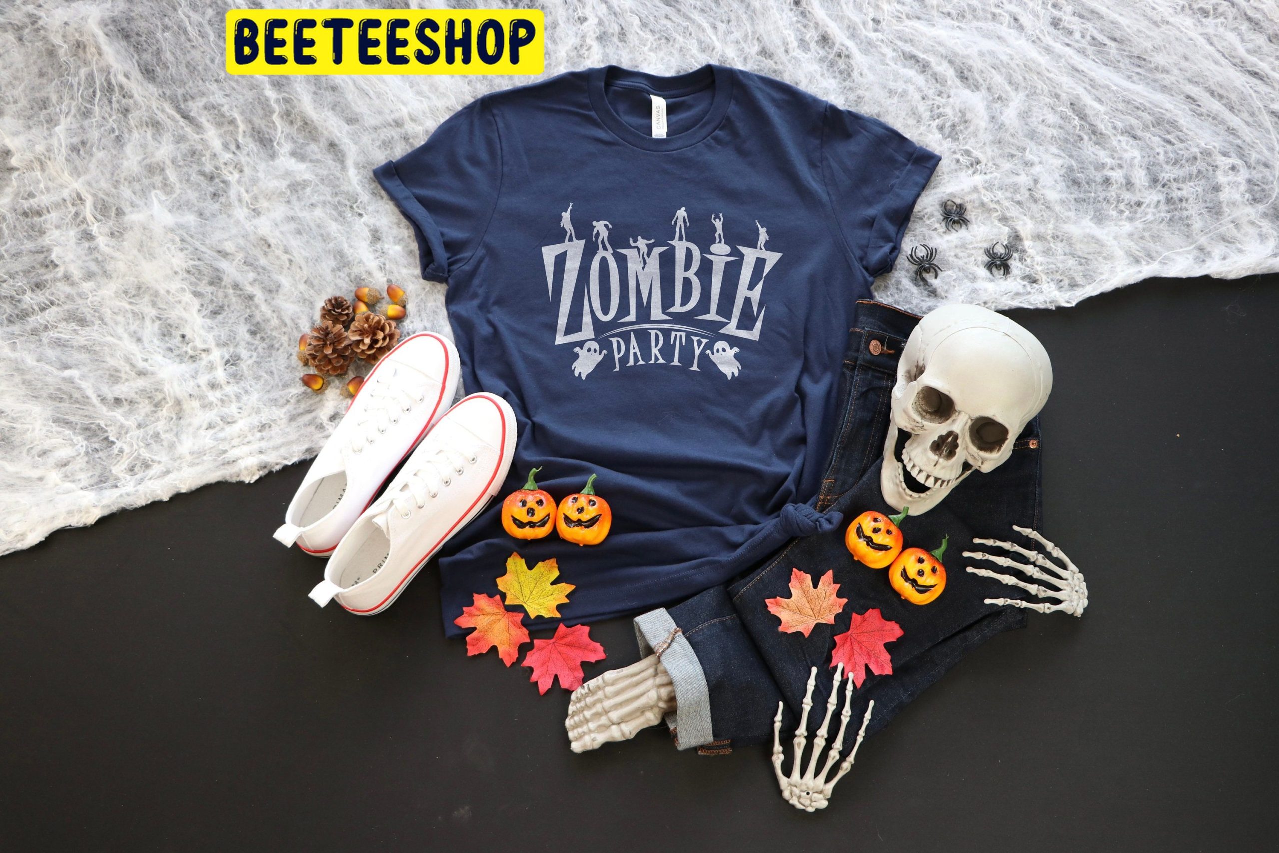 Funny Zombies Party Halloween Trending Unisex Shirt Funny Zombies Party Halloween Trending Unisex Shirt