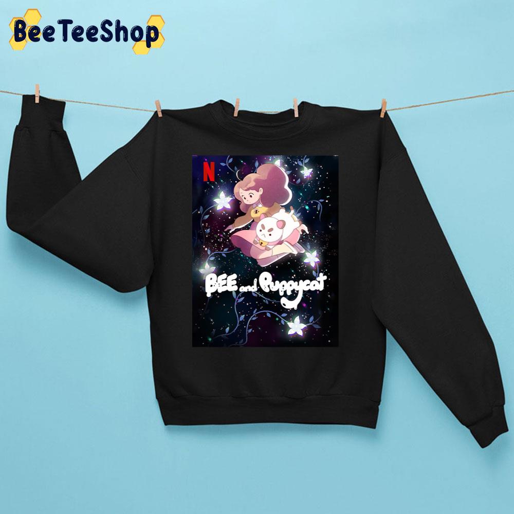 Galaxy Bee And Puppycat Trending Unisex Sweatshirt Galaxy Bee And Puppycat Trending Unisex Sweatshirt