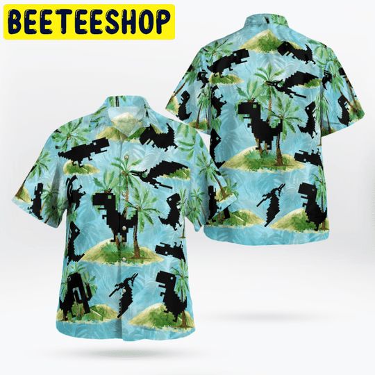 Games 80s Hawaiian Shirt Games 80s Hawaiian Shirt