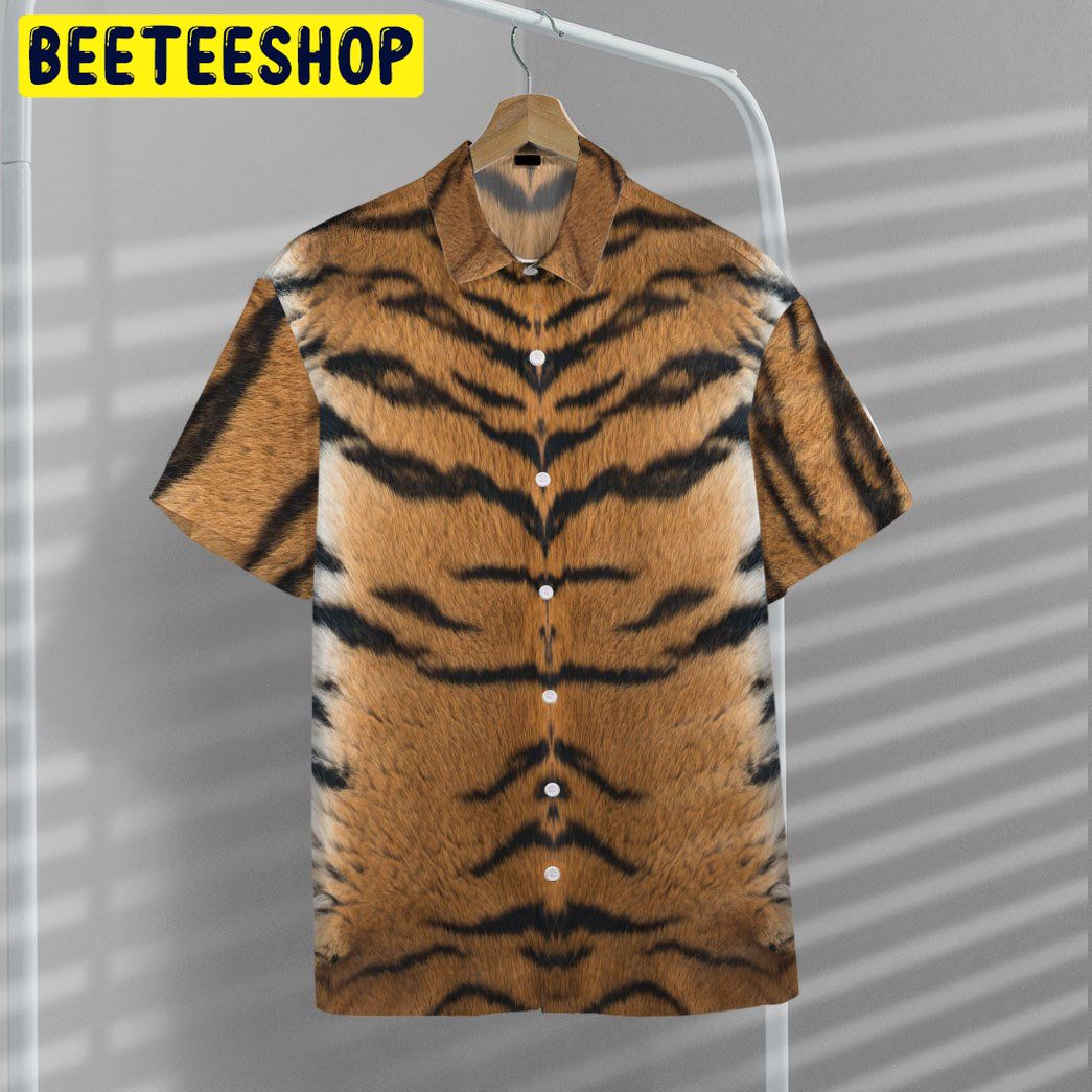 Gearhumans 3D Tiger Custom Trending Hawaiian Shirt Gearhumans 3D Tiger Custom Trending Hawaiian Shirt
