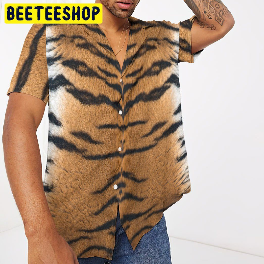 Gearhumans 3D Tiger Custom Trending Hawaiian Shirt Gearhumans 3D Tiger Custom Trending Hawaiian Shirt