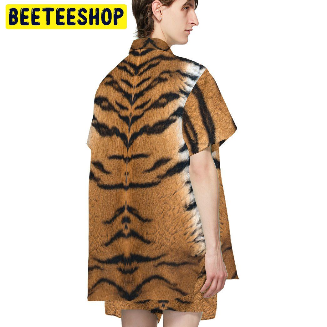 Gearhumans 3D Tiger Custom Trending Hawaiian Shirt Gearhumans 3D Tiger Custom Trending Hawaiian Shirt