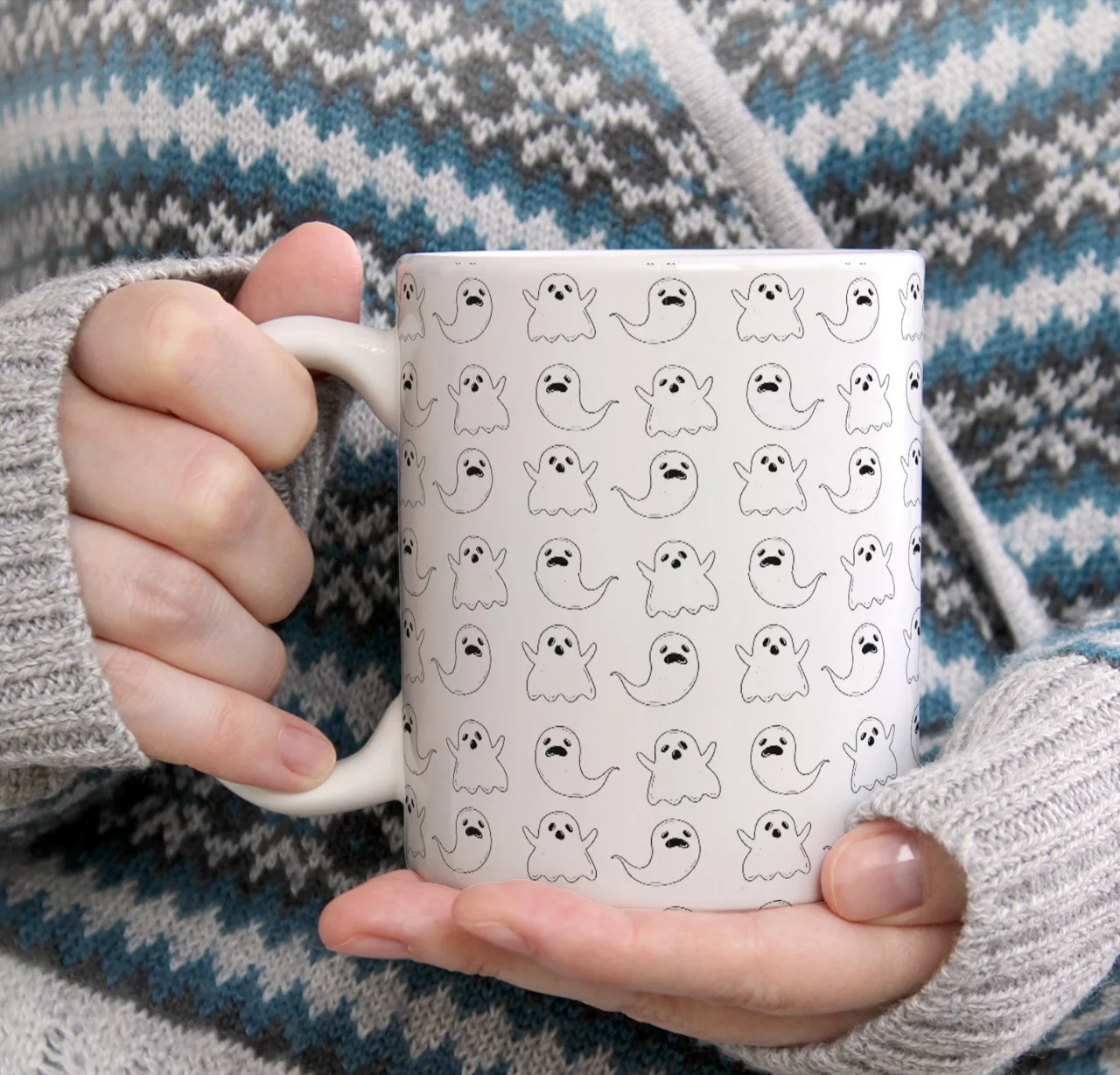 Ghost Hell Is Empty And All The Devils Are Here Halloween Gift Idea Mug Ghost Hell Is Empty And All The Devils Are Here Halloween Gift Idea Mug