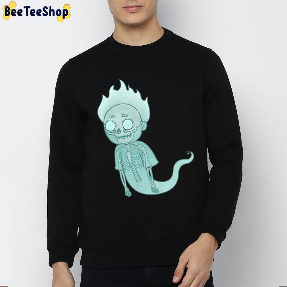 Ghost Morty Halloween Trending Unisex T-Shirt Ghost Morty Halloween Trending Unisex T-Shirt