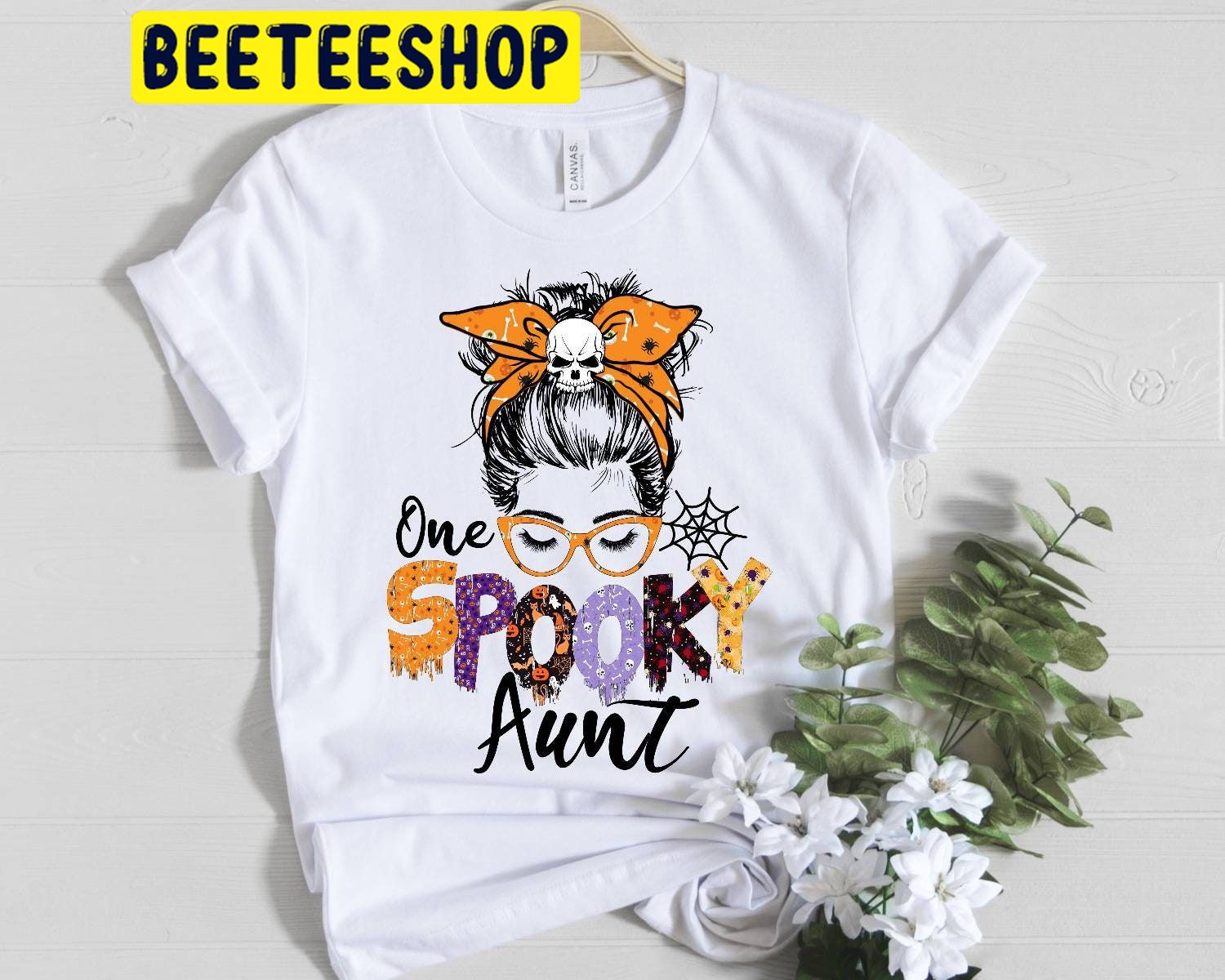 Girl Spooky Aunt Halloween Trending Unisex Shirt Girl Spooky Aunt Halloween Trending Unisex Shirt