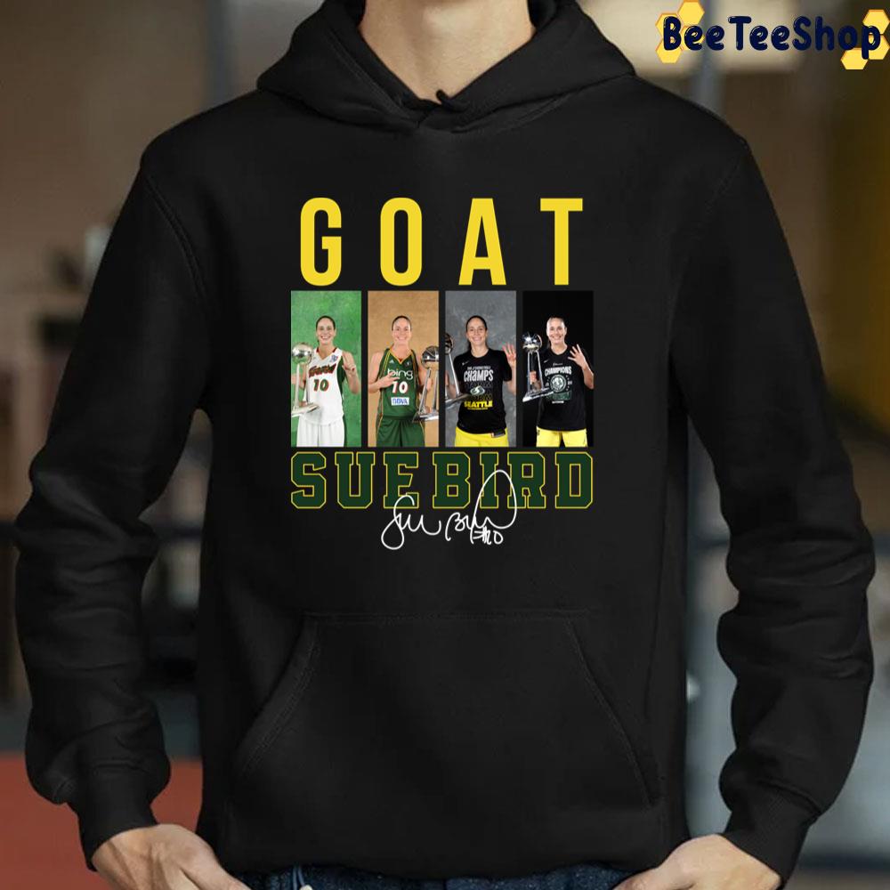 Goat Sue Bird Legend Basketball 3000 Assists Signature Vintage Retro Trending Unisex T-Shirt Goat Sue Bird Legend Basketball 3000 Assists Signature Vintage Retro Trending Unisex T-Shirt