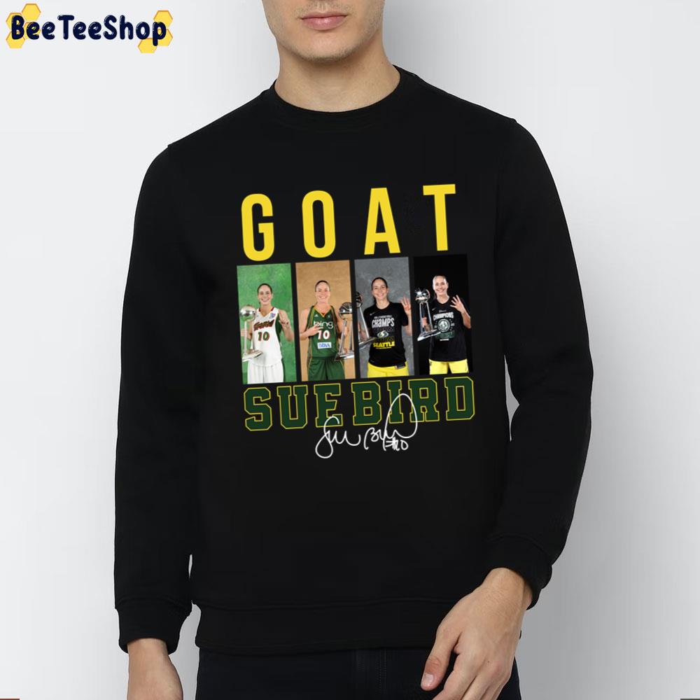Goat Sue Bird Legend Basketball 3000 Assists Signature Vintage Retro Trending Unisex T-Shirt Goat Sue Bird Legend Basketball 3000 Assists Signature Vintage Retro Trending Unisex T-Shirt