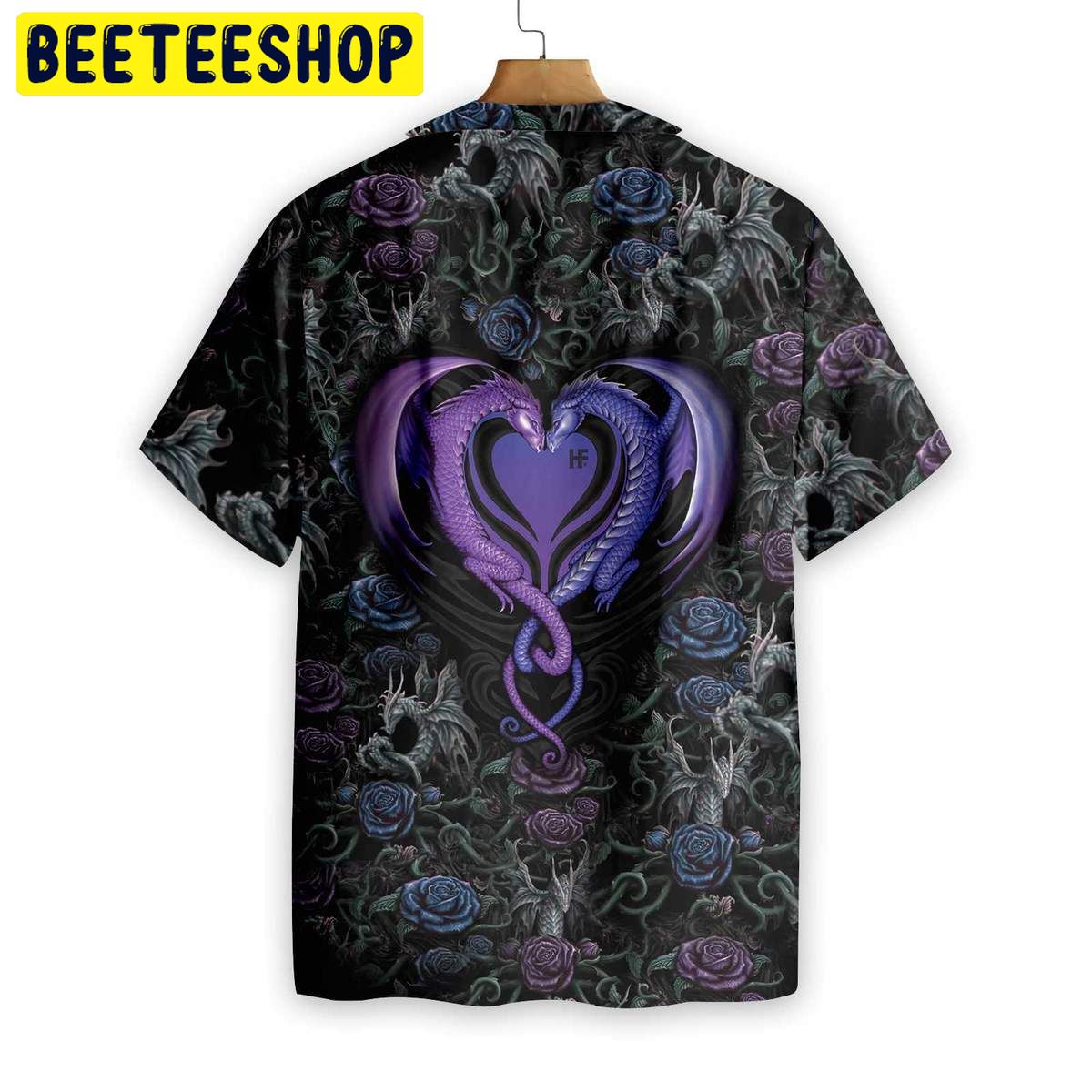 Gothic Dragon Lover Trending Hawaiian Shirt Gothic Dragon Lover Trending Hawaiian Shirt