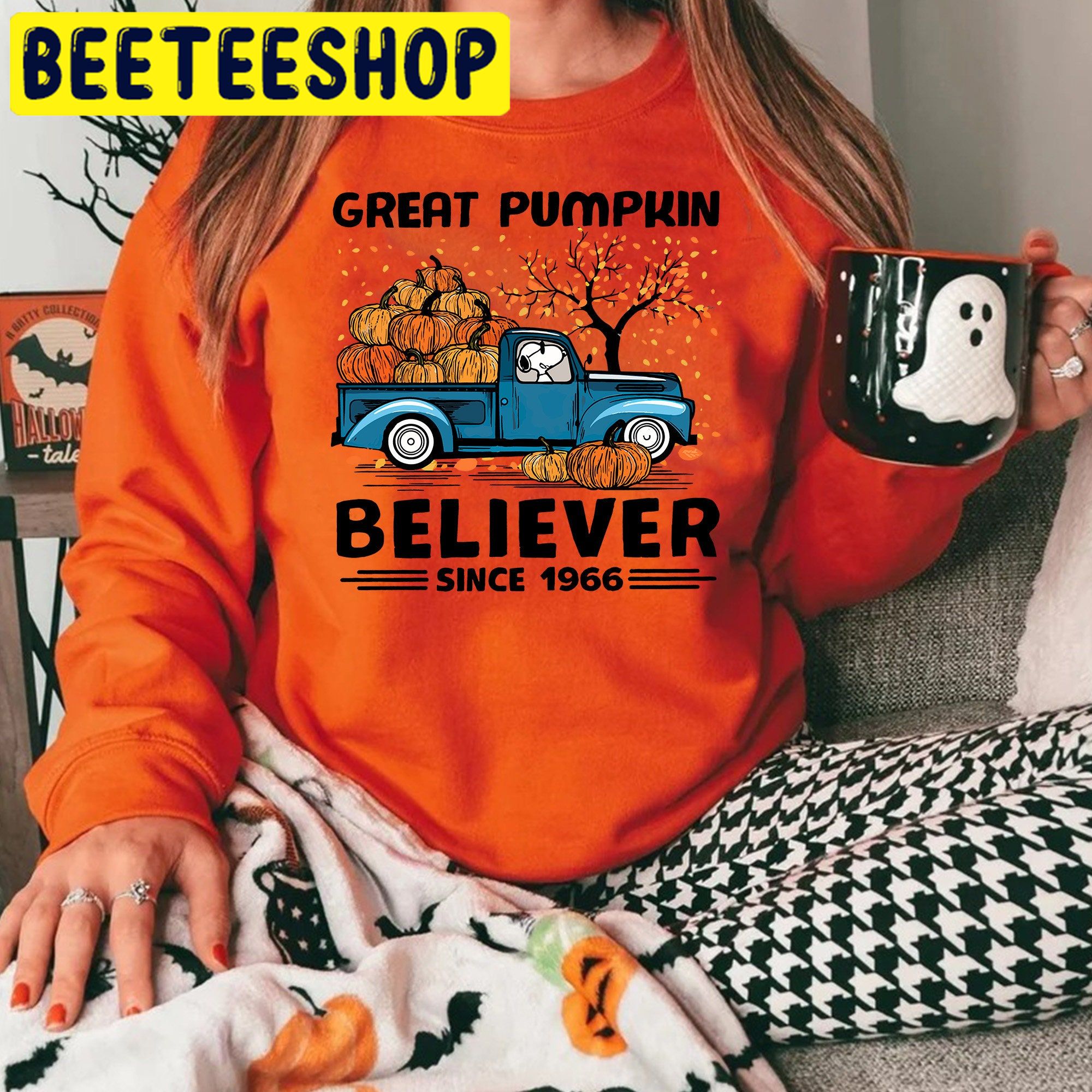 Great Pumpkin Believer Cute Truck Pumpkin Halloween Trending Unisex Shirt Great Pumpkin Believer Cute Truck Pumpkin Halloween Trending Unisex Shirt