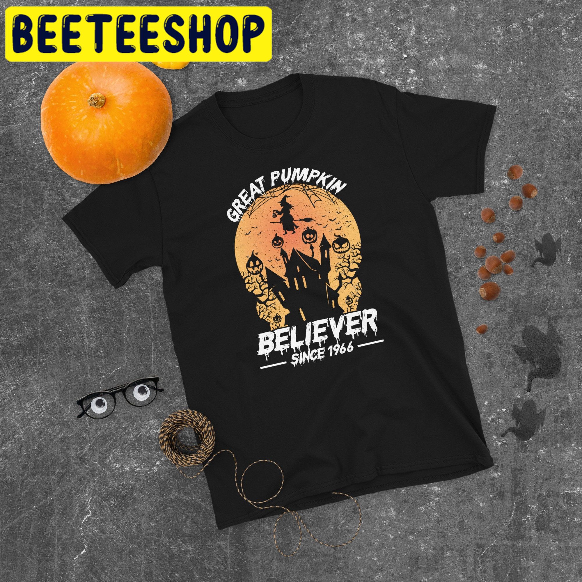 Great Pumpkin Believer Since 1966 - Witch Trending Unisex Shirt Great Pumpkin Believer Since 1966 - Witch Trending Unisex Shirt