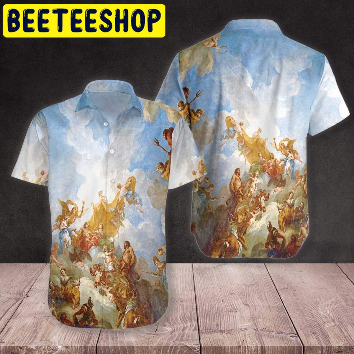 Greek Gods On Mount Olympus Hawaiian Shirt Greek Gods On Mount Olympus Hawaiian Shirt
