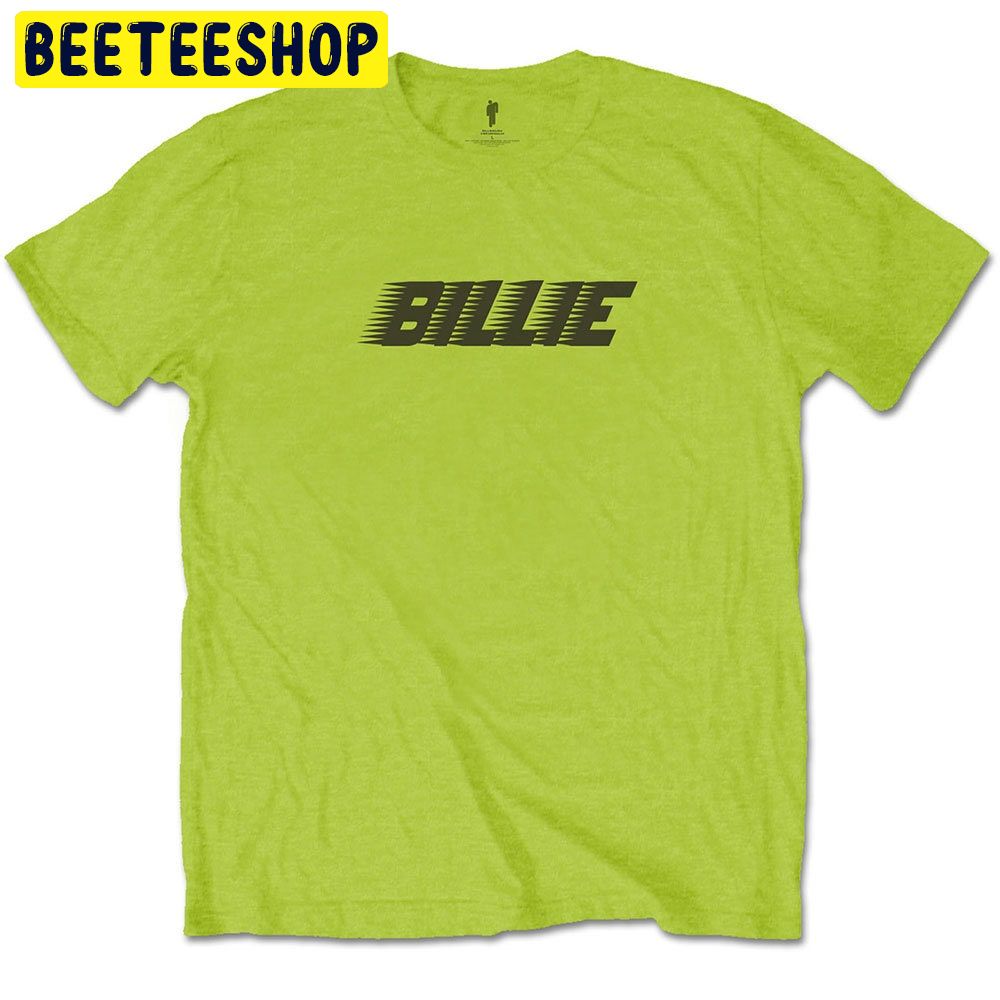 Green Billie Eilish Racer Logo Trending Unisex Shirt Green Billie Eilish Racer Logo Trending Unisex Shirt